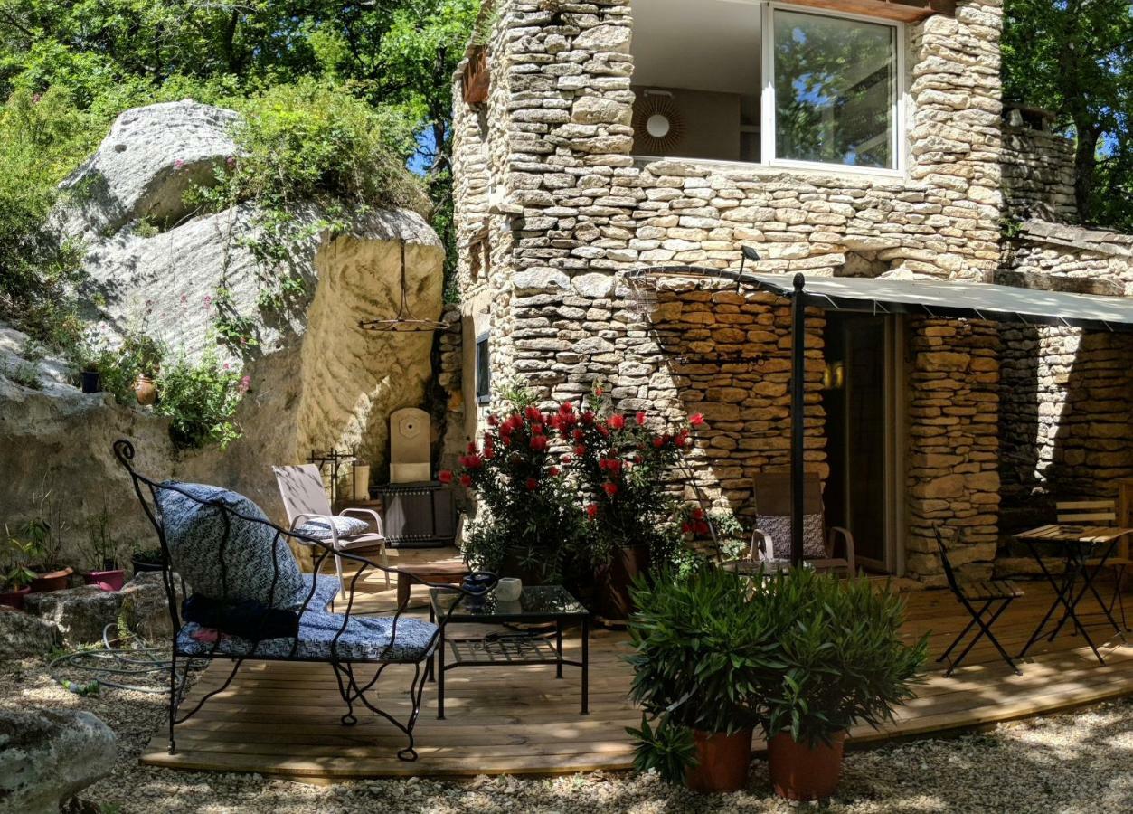 Les Rapieres Mireio Gordes Exterior foto